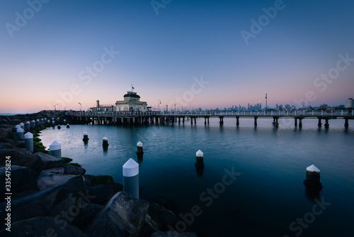 St Kilda Pier, Melbourne at sunset