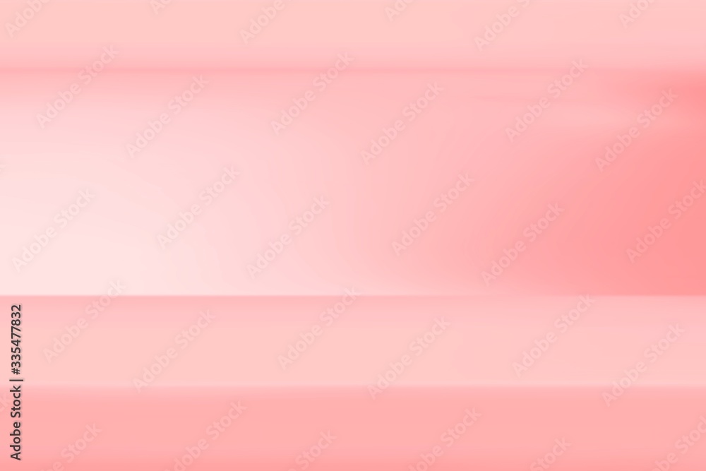 Orange pink red pastel white light gradient empty studio room backdrop wallpaper abstract background blurred. use for showcase or product your. copy space for text
