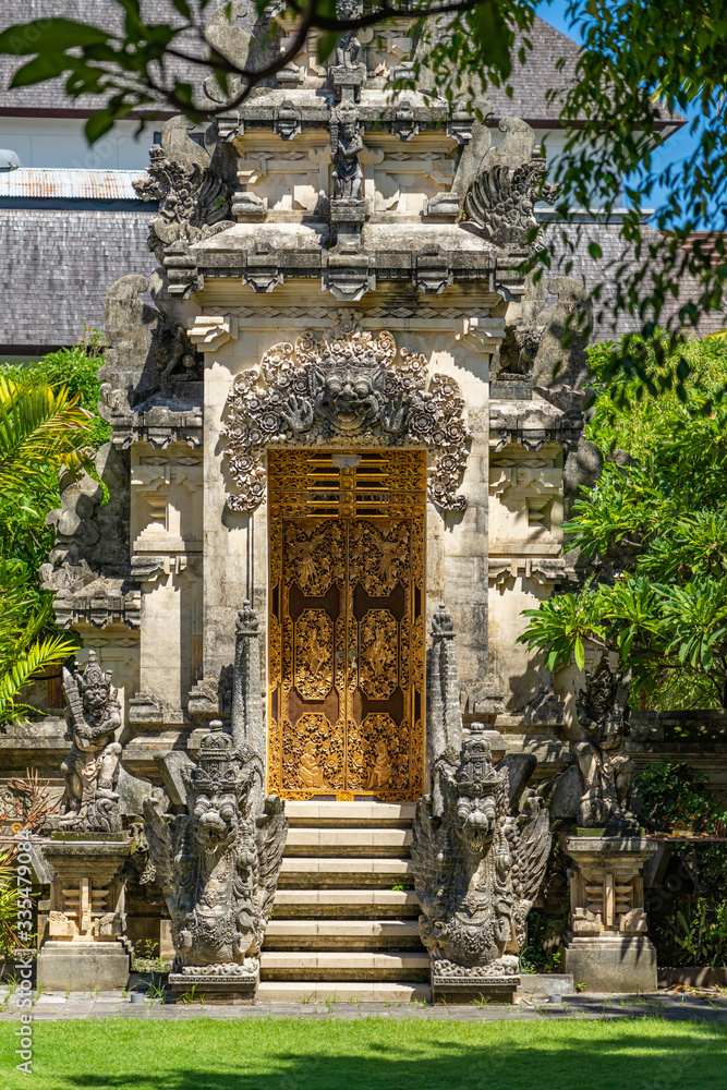 Temple entrance in Bali