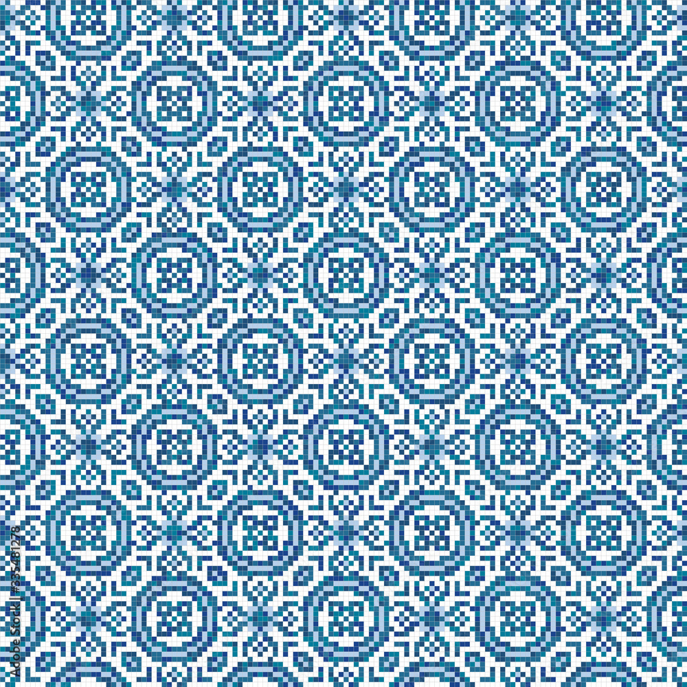 Mosaic seamless pattern. jpeg. Good for 3d texture Mosaic seamless pattern. jpeg. Good for 3d texture