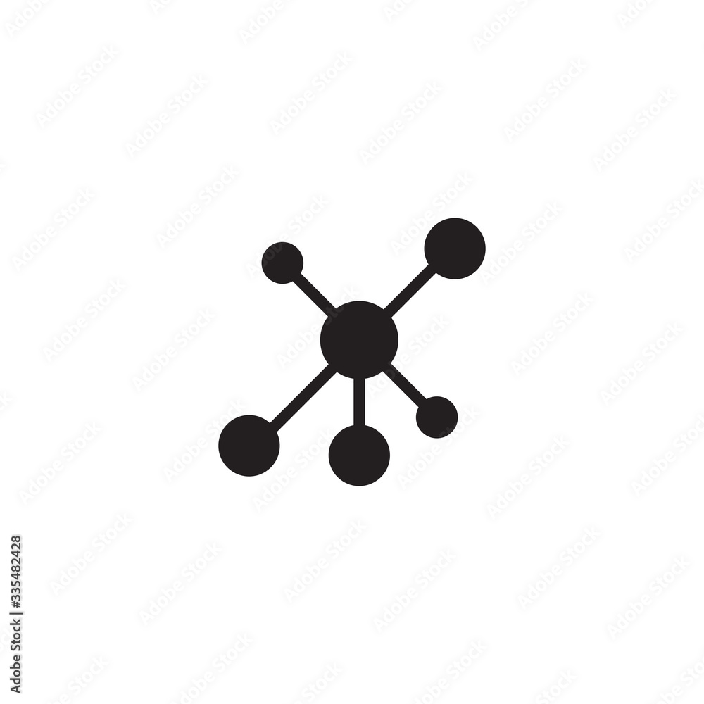 Social network single icon. Global technology or social network. Hub network connection. Social network single icon. Global technology or social network. Hub network connection.
