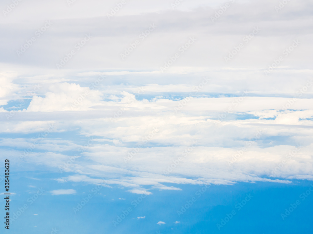 Blue sky with cloud background