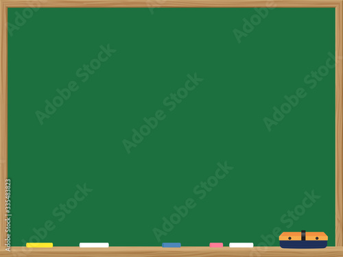 黒板_シンプル_学校