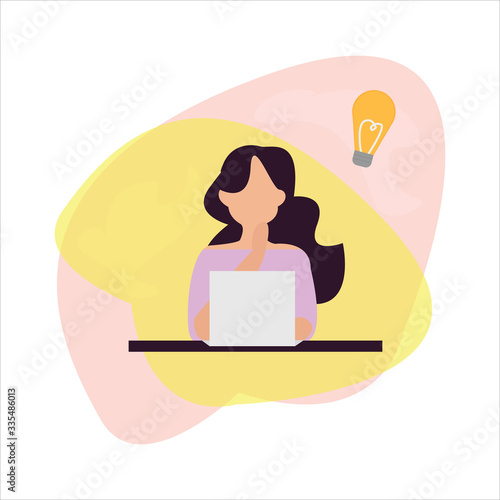 Flat Vector Illustration Background Concept Style Isolated.