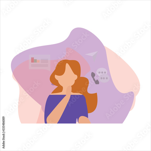 Flat Vector Illustration Background Concept Style Isolated.