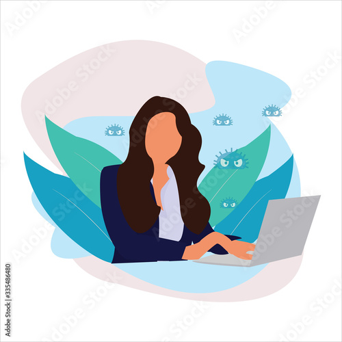 Flat Vector Illustration Background Concept Style Isolated.