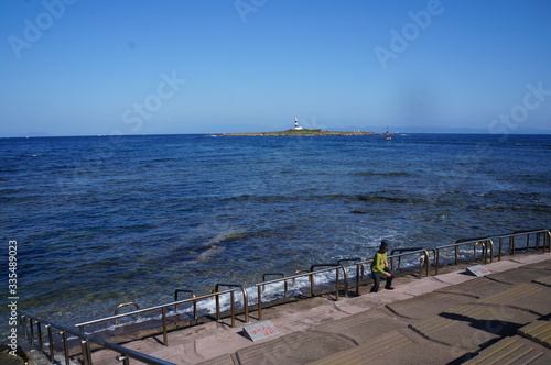 Oma cape photos. This is the northernmost area of ​​Honshu, Japan.
It is a region with fast currents and the surrounding area is a good fishing ground and is known as a tuna spot fishing spot.