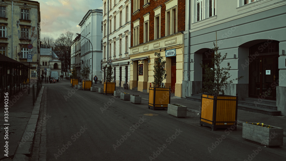 Kazimierz (Krakow) in Quarantine