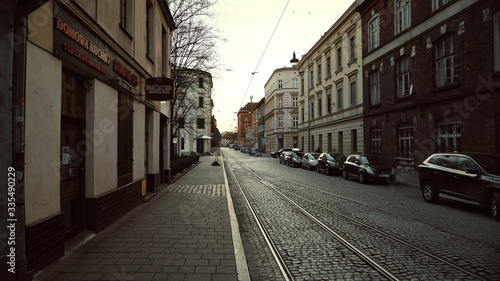 Street in Krakow in Quarantine © Nicolas