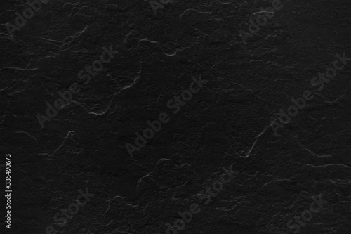 Black concrete wall texture for background.