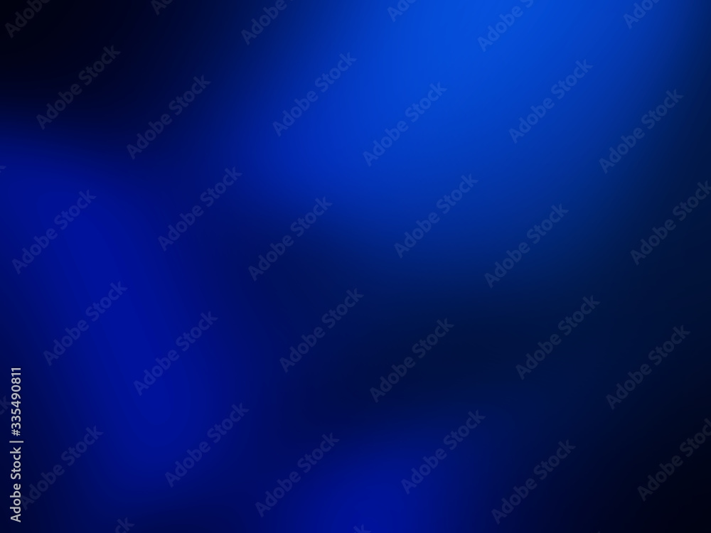 Dark Blue Refocused Blurred Motion Abstract Background