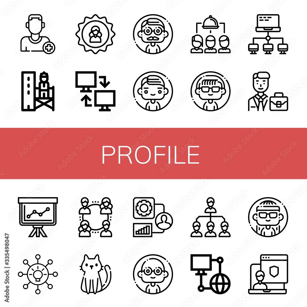 profile icon set