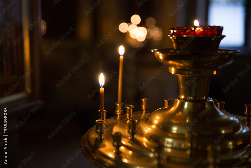 background of candles in christian orthodox church background of candles in christian orthodox church