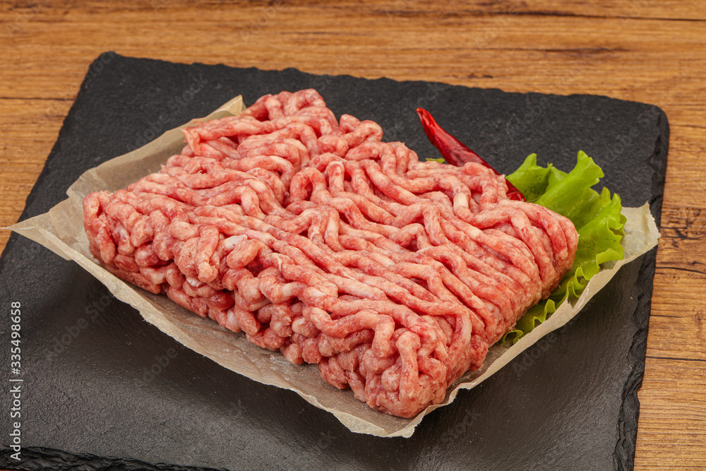 Minced meat - pork and beef Minced meat - pork and beef