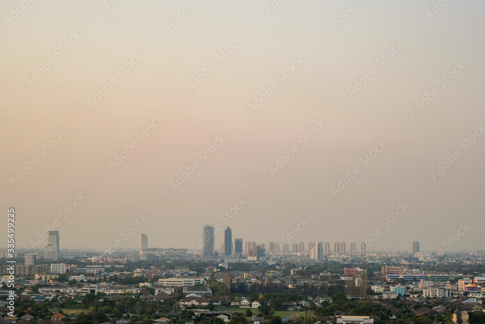 City view bangkok in thailand