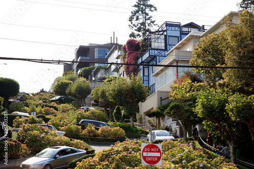 San Francisco, California / USA - August 25, 2015: San Francisco city, San Francisco, California, USA