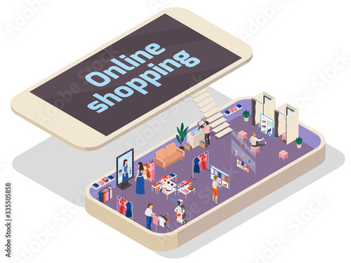 Online Shopping Concept