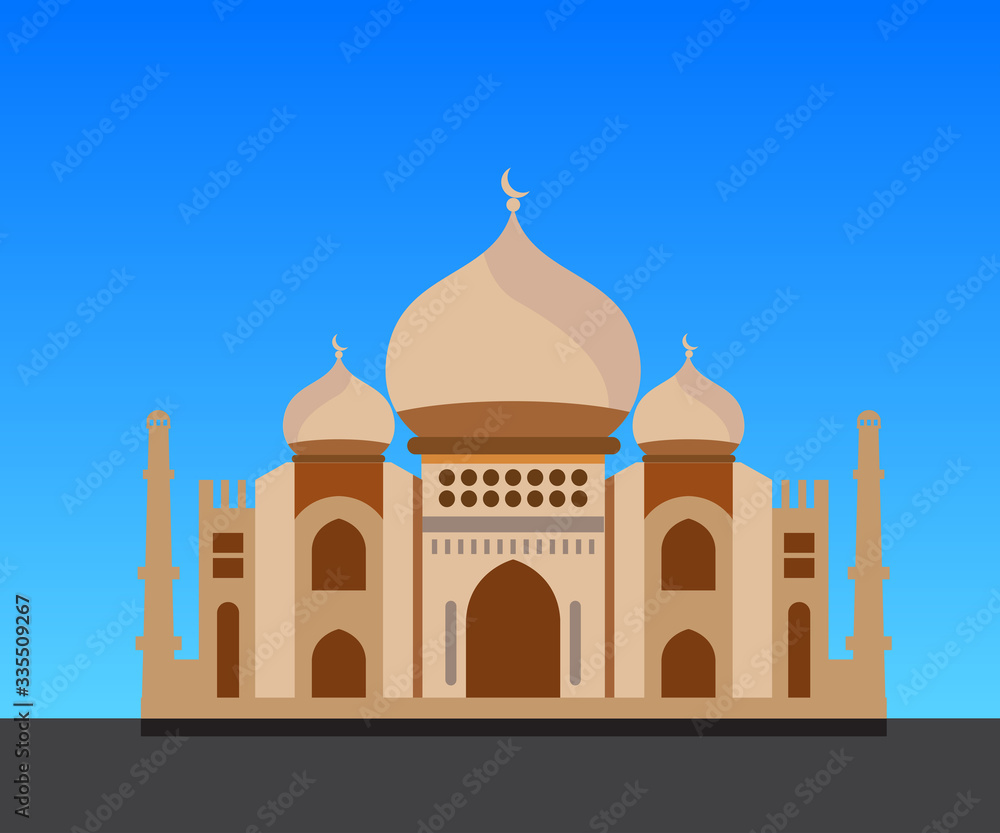 Obraz premium mosque vector