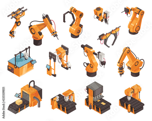 Isometric Robot Set