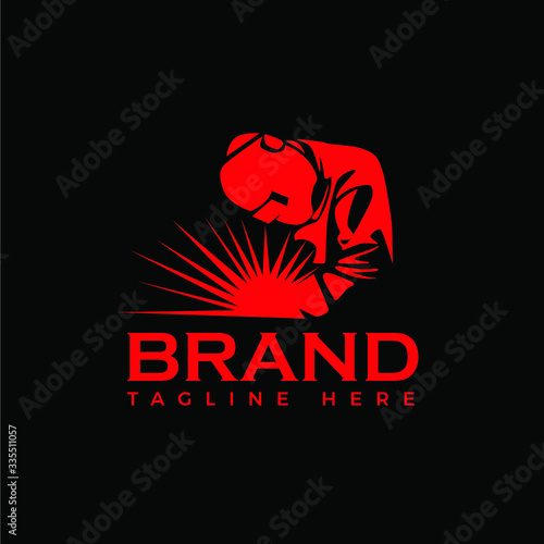 WELDING LOGO Welding company logo design