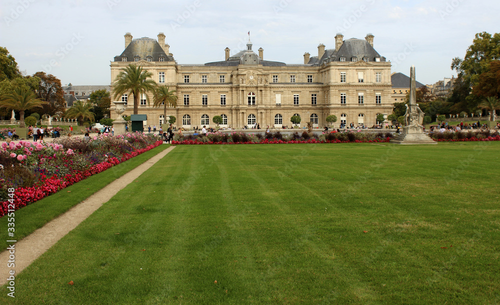 Paris - Jardins du Luxembourg - Sénat