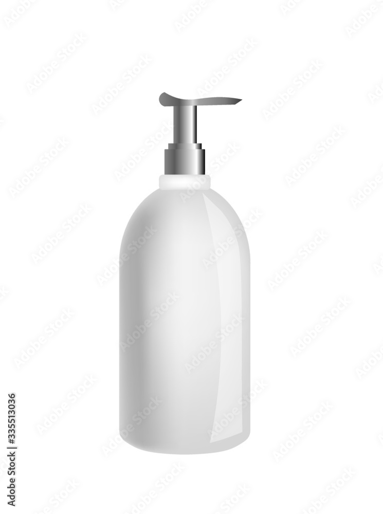 Hand soap bottle. vector illustration Hand soap bottle. vector illustration
