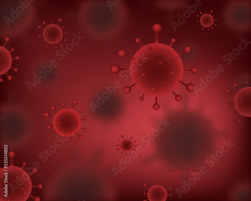 COVID-19. Novel Coronavirus (2019-nCoV). Global virus and disease spread. Coronavirus concept. Vector illustration.