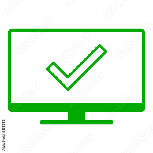 Haken und Monitor