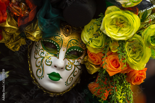 Obraz na płótnie Carnevale a Venezia w salonie