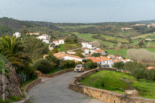 Aljezur in the Algarve in Portugal