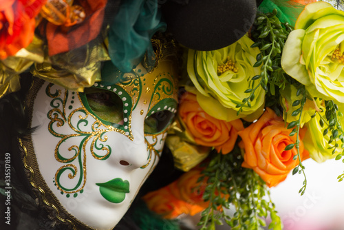 Obraz na płótnie Carnevale a Venezia w salonie
