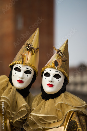 Obraz na płótnie Carnevale a Venezia w salonie