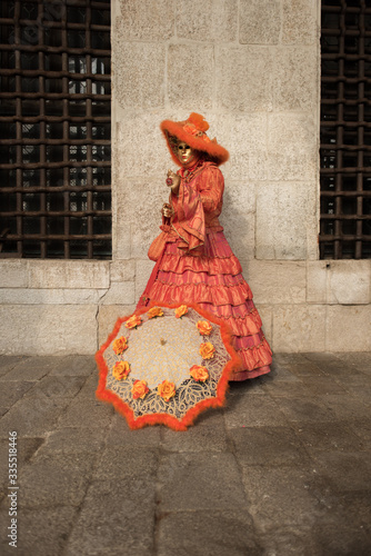 Obraz na płótnie Carnevale a Venezia w salonie