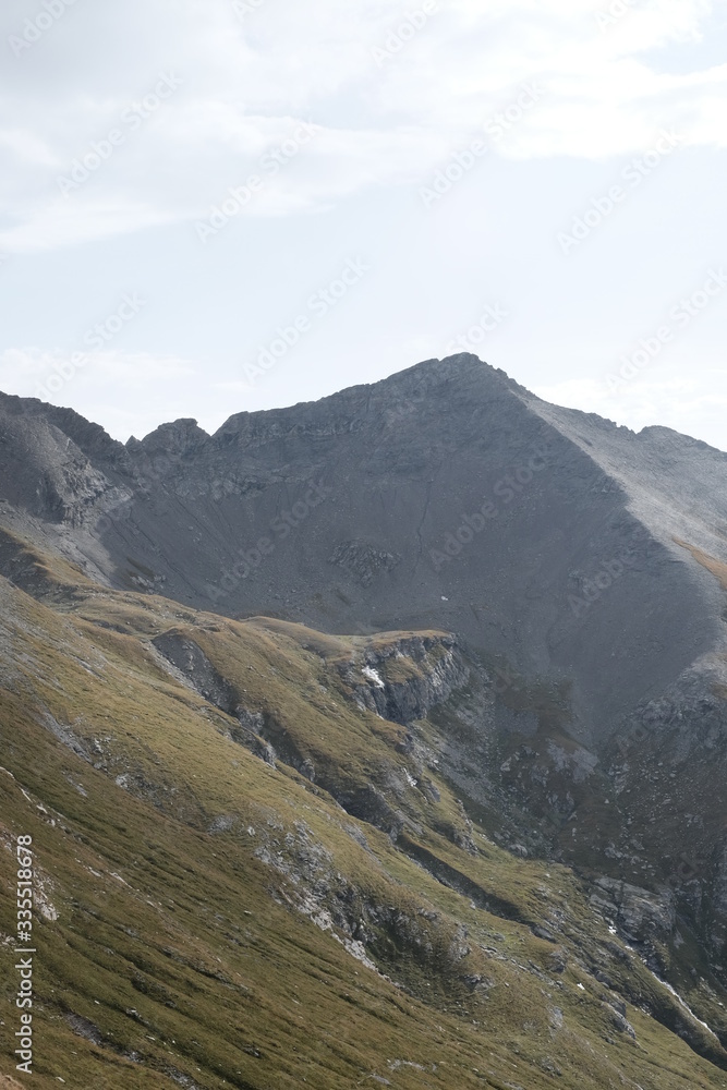 Fototapeta premium Trekking on the Rocciamelone
