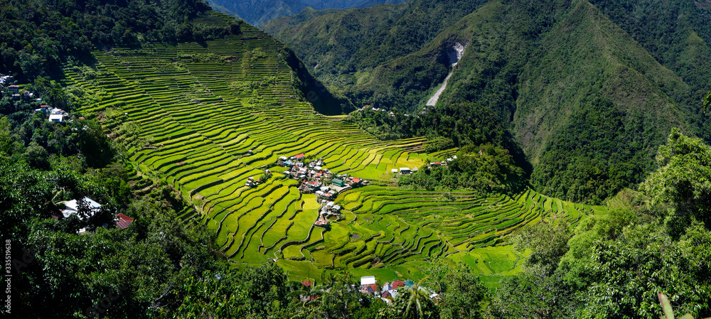 rice field terraces at batad ,in Philippines Stock Photo | Adobe Stock