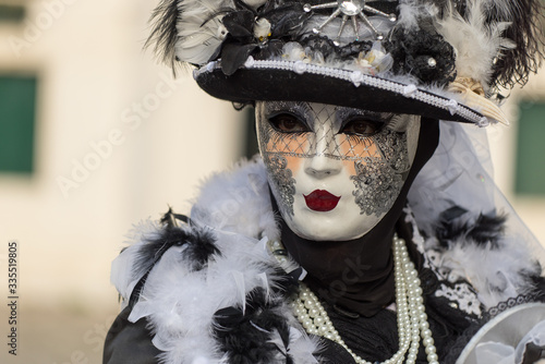 Obraz na płótnie Carnevale a Venezia w salonie