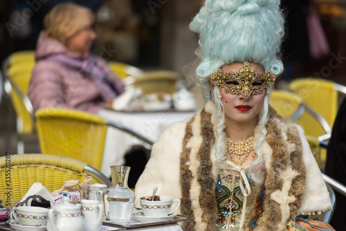 Obraz na płótnie Carnevale a Venezia w salonie