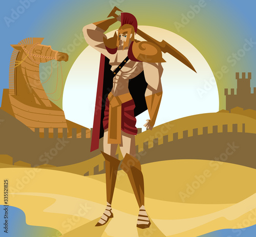 achilles mythology warrior in troy