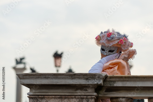 Obraz na płótnie Carnevale a Venezia w salonie
