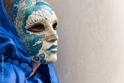 Obraz na płótnie Carnevale a Venezia w salonie