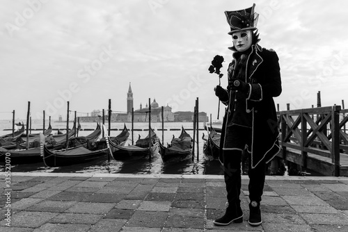 Obraz na płótnie Carnevale a Venezia w salonie