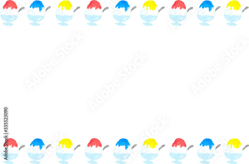 カキ氷フレーム