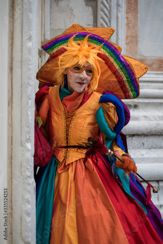 Obraz na płótnie Carnevale a Venezia w salonie