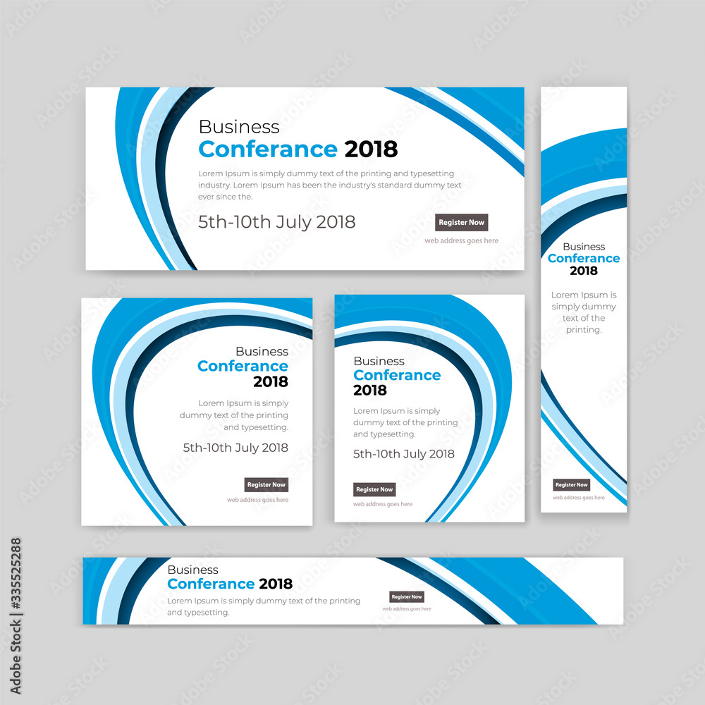 Web Banner Set Design. Business & corporate Concept Banner set Design. Web Banner Set Design. Business & corporate Concept Banner set Design.