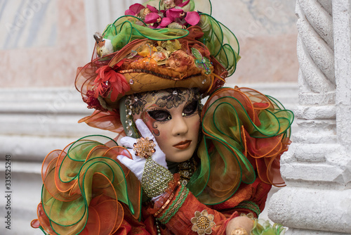 Obraz na płótnie Carnevale a Venezia w salonie