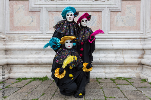 Obraz na płótnie Carnevale a Venezia w salonie