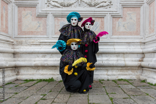 Obraz na płótnie Carnevale a Venezia w salonie