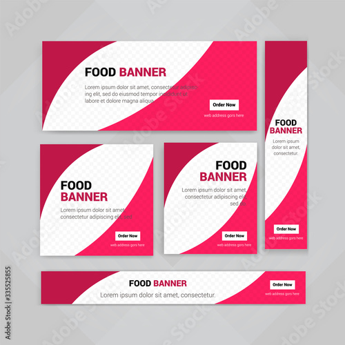 Food & Restuaruant Concept Bannar Design .