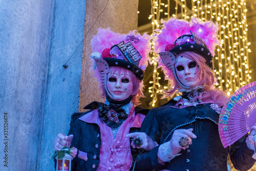 Obraz na płótnie Carnevale a Venzia w salonie