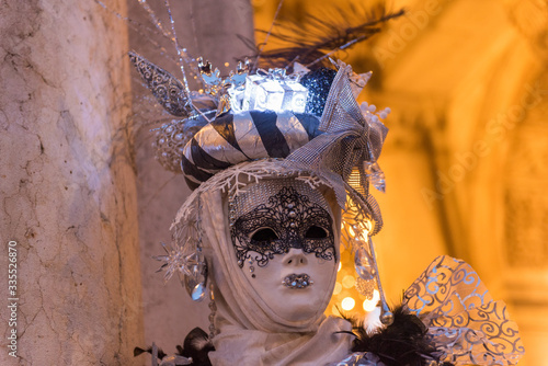 Obraz na płótnie Carnevale a Venzia w salonie